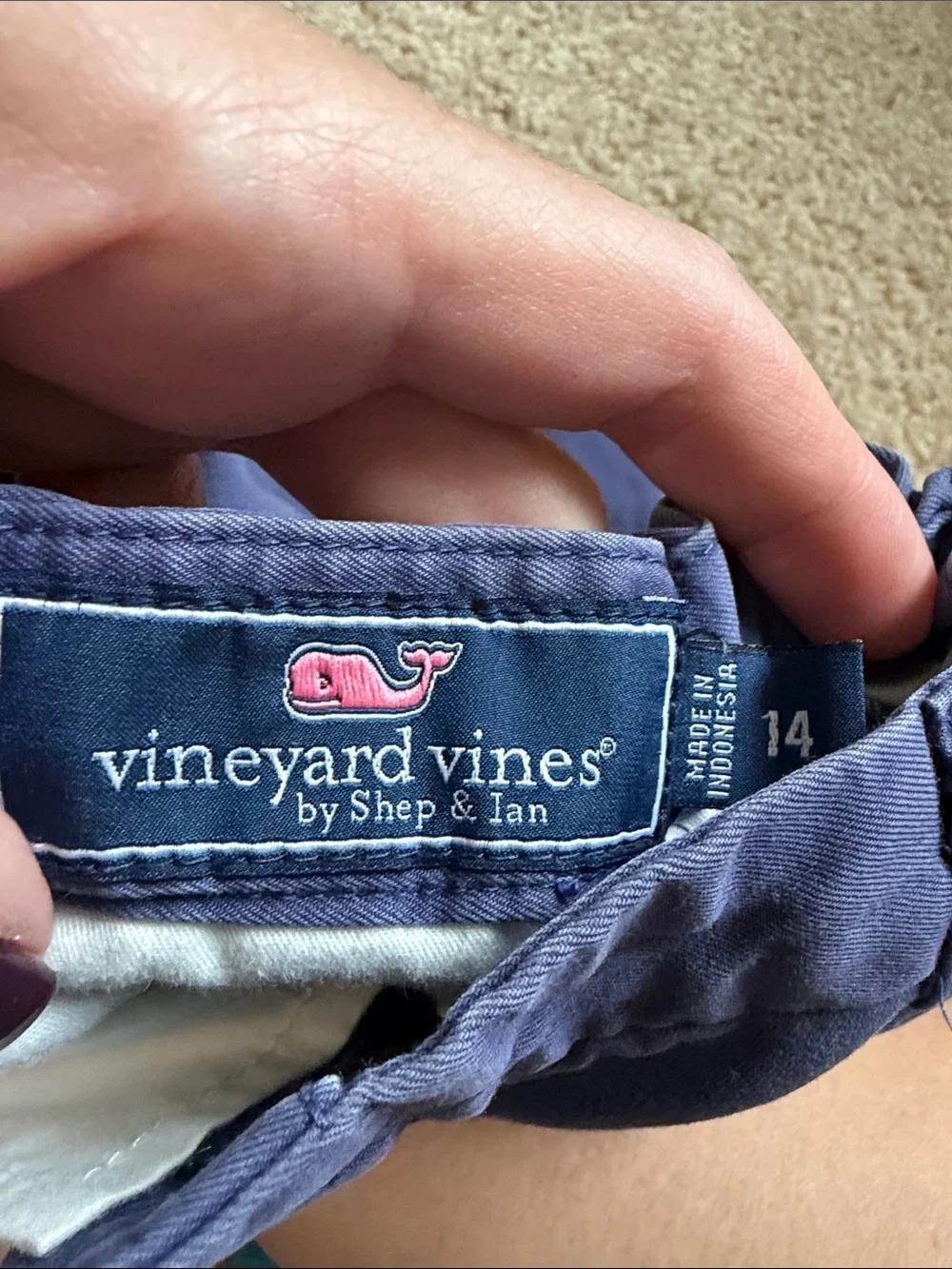 Boys vineyard vines Navy Shorts